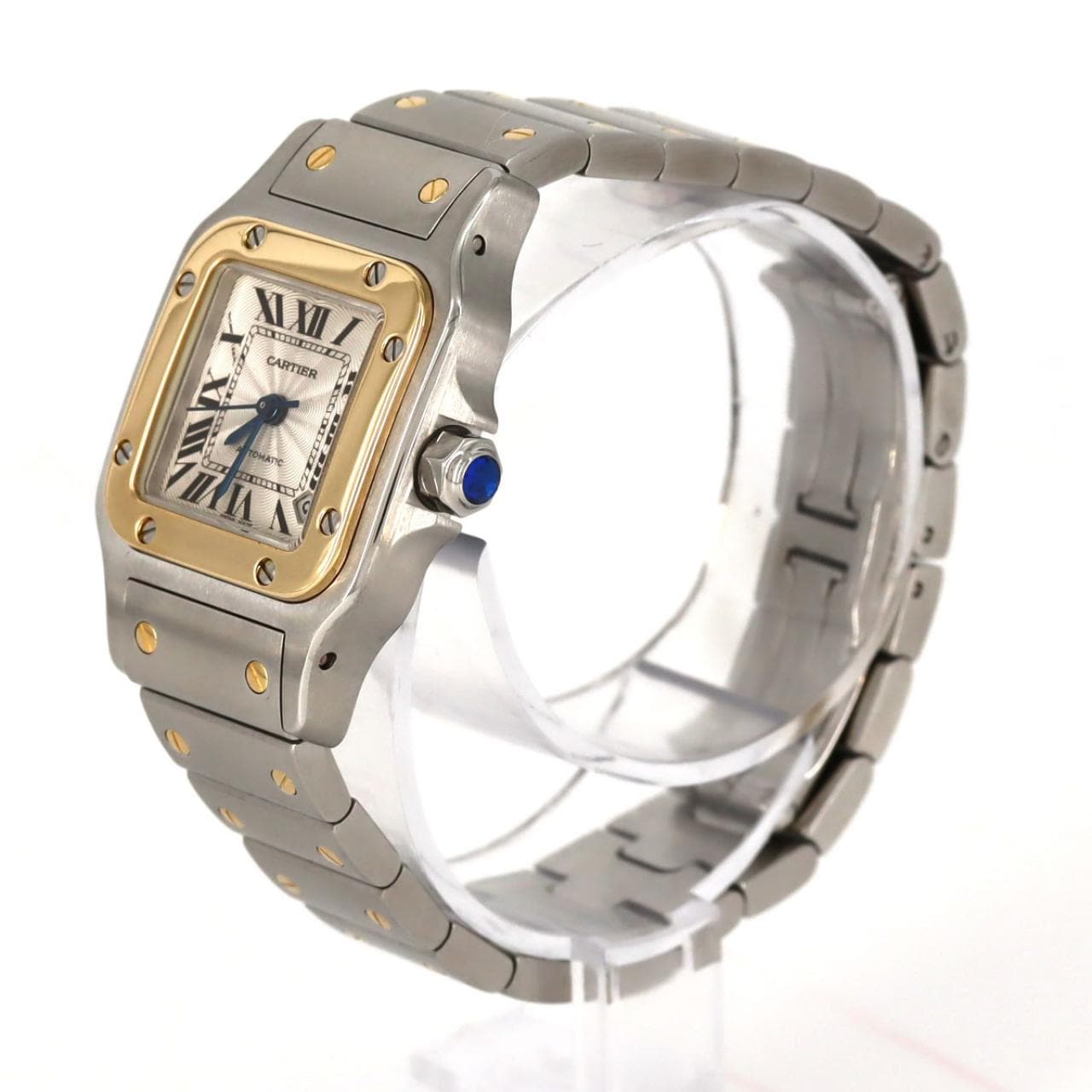 カルティエ サントスガルベSM コンビ W20057C4 SSxYG 自動巻