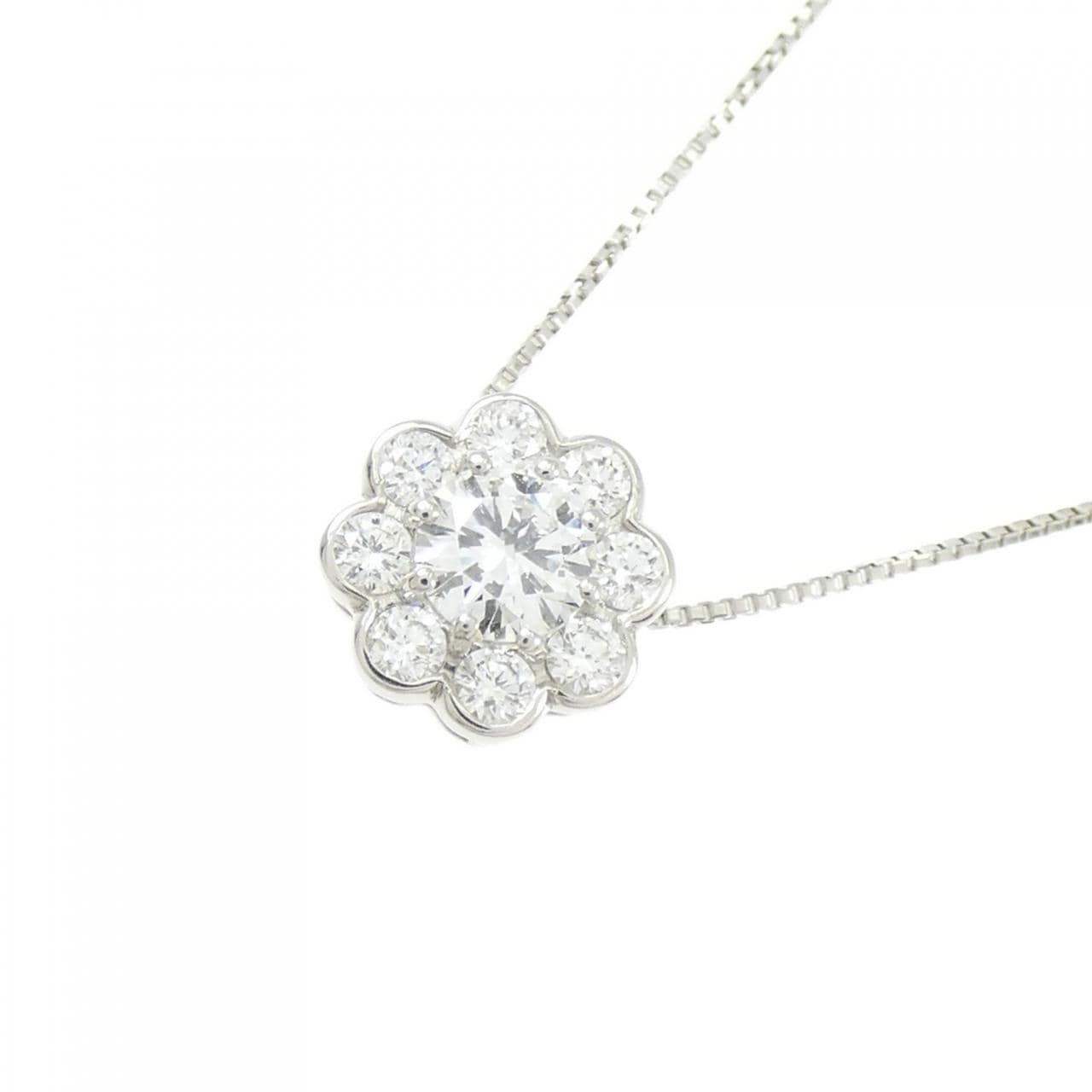 PT900/PT850 ダイヤモンド ネックレス 0.301CT G SI1 Good