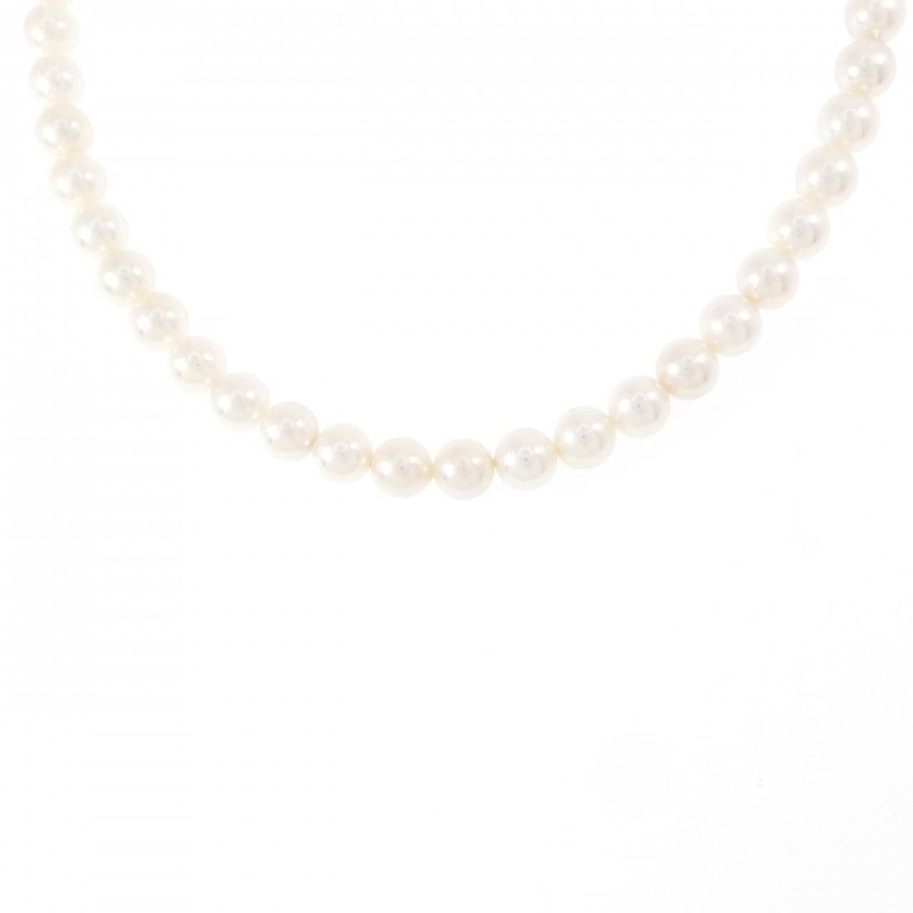 シルバークラスプ アコヤパール ネックレス 6-6.5mm