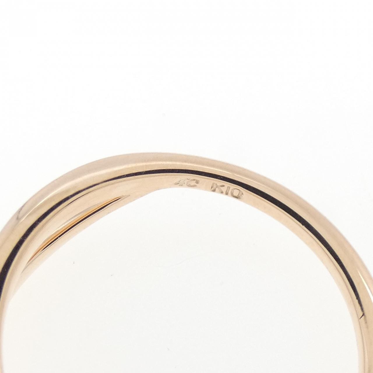 4゜C ダイヤモンド ピンキー リング