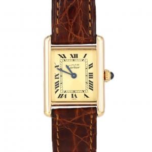 カルティエ マストタンクSM GP GP クォーツ