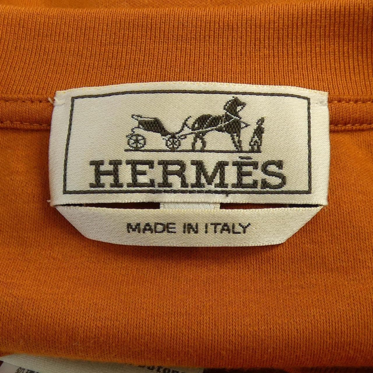 エルメス HERMES Tシャツ ディテール セリエ 657806HA Tシャツ