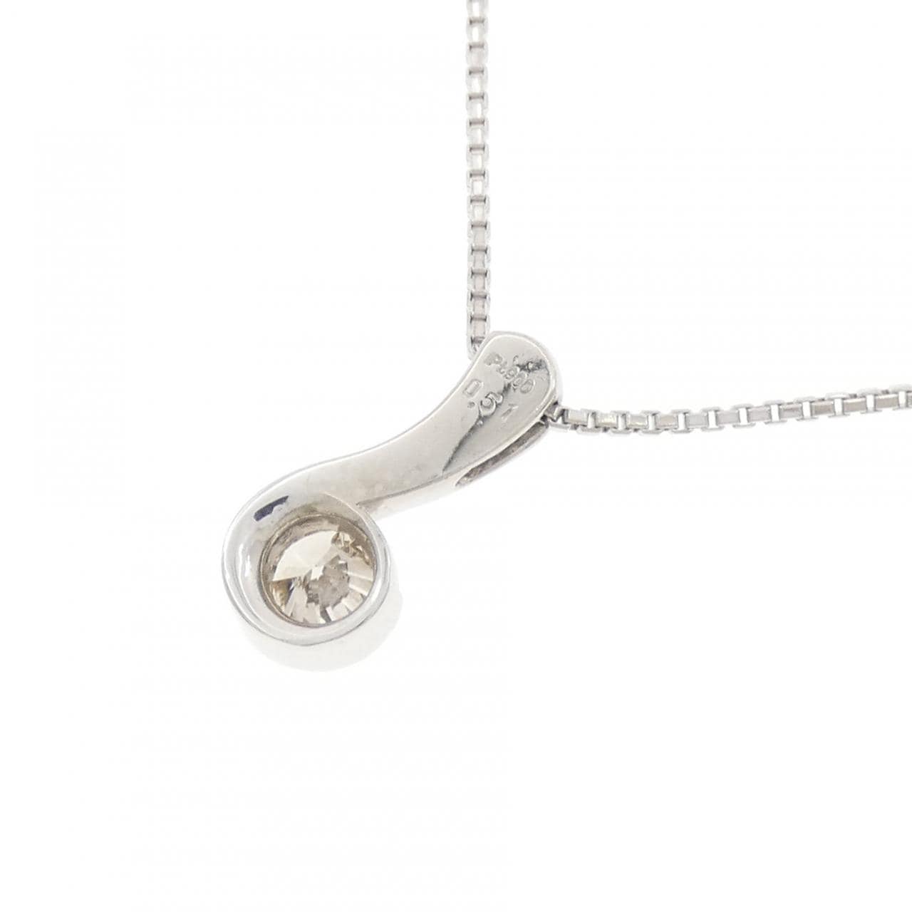 PT900/PT850 ダイヤモンド ネックレス 0.51CT