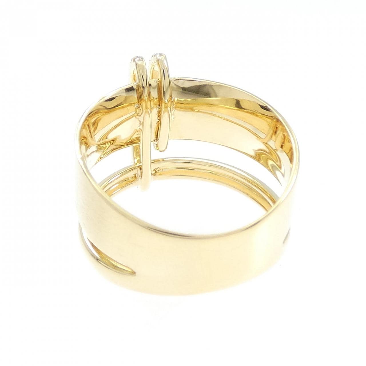 K18YG ダイヤモンド リング 0.11CT