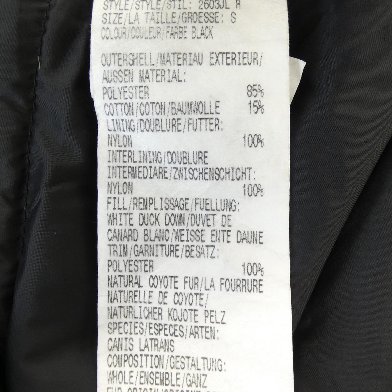 カナダグース CANADA GOOSE 2603JL R BRONTE ブロンテ ダウンコート
