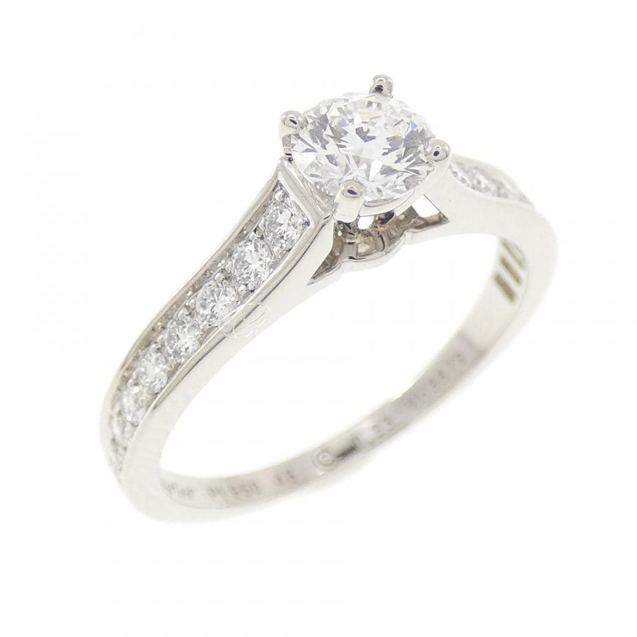 カルティエ 1895 ソリテール リング 0.33CT F IF EXT