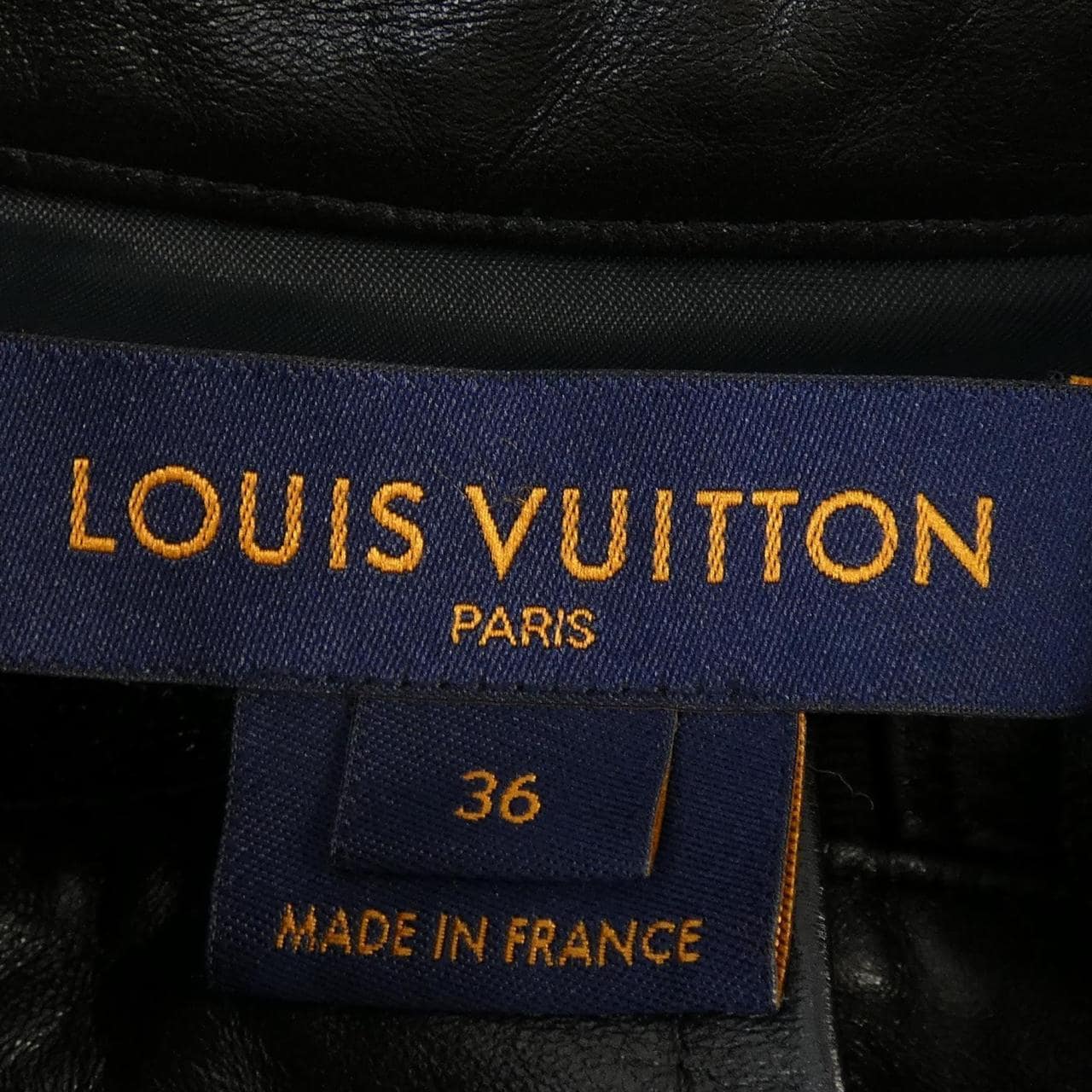 ルイヴィトン LOUIS VUITTON FKLJ96LEN レザーコート