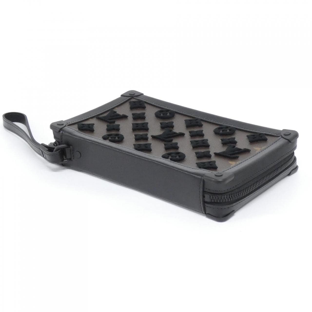 ルイヴィトン モノグラム タフタージュ ソフトトランク クラッチ M45061 バッグ