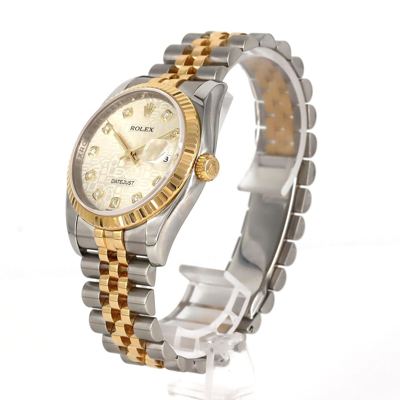 ロレックス デイトジャスト 116233G SSxYG 自動巻 M番