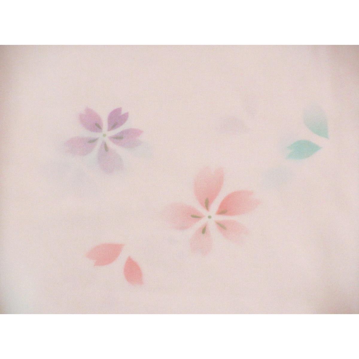 【未使用品】長襦袢　友禅加工ボカシ染