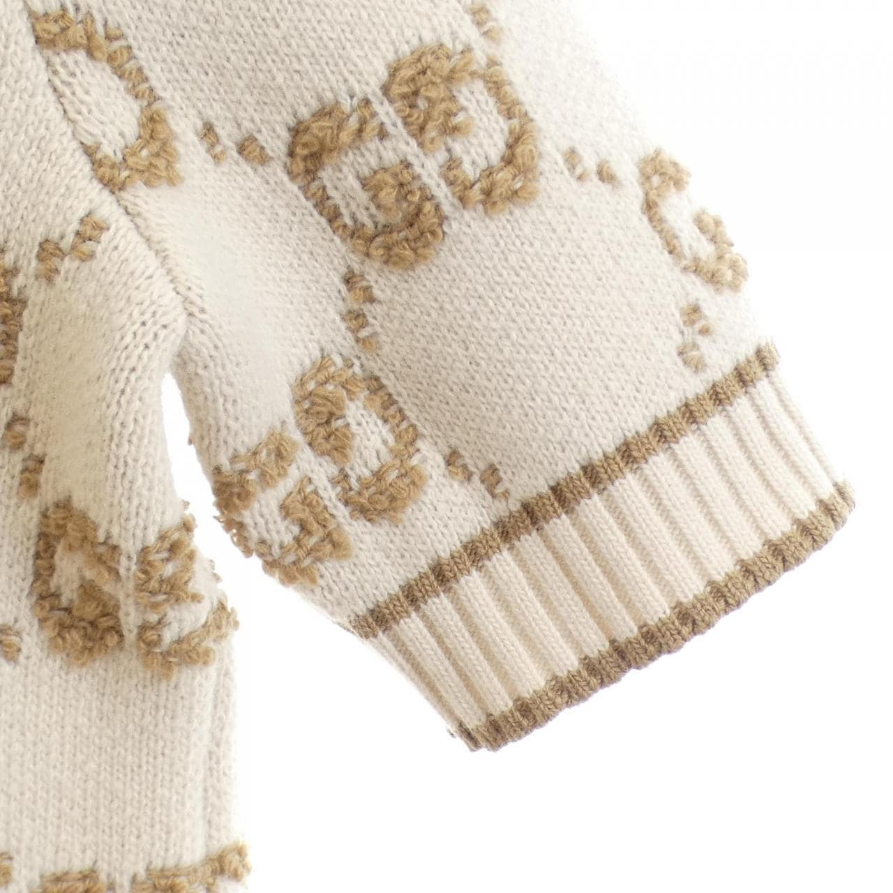 グッチ GUCCI GGブークレウールジャカードトップ 770059 XKCNA ニット