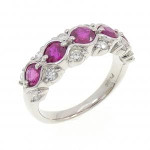 PT900 ルビー リング 1.10CT