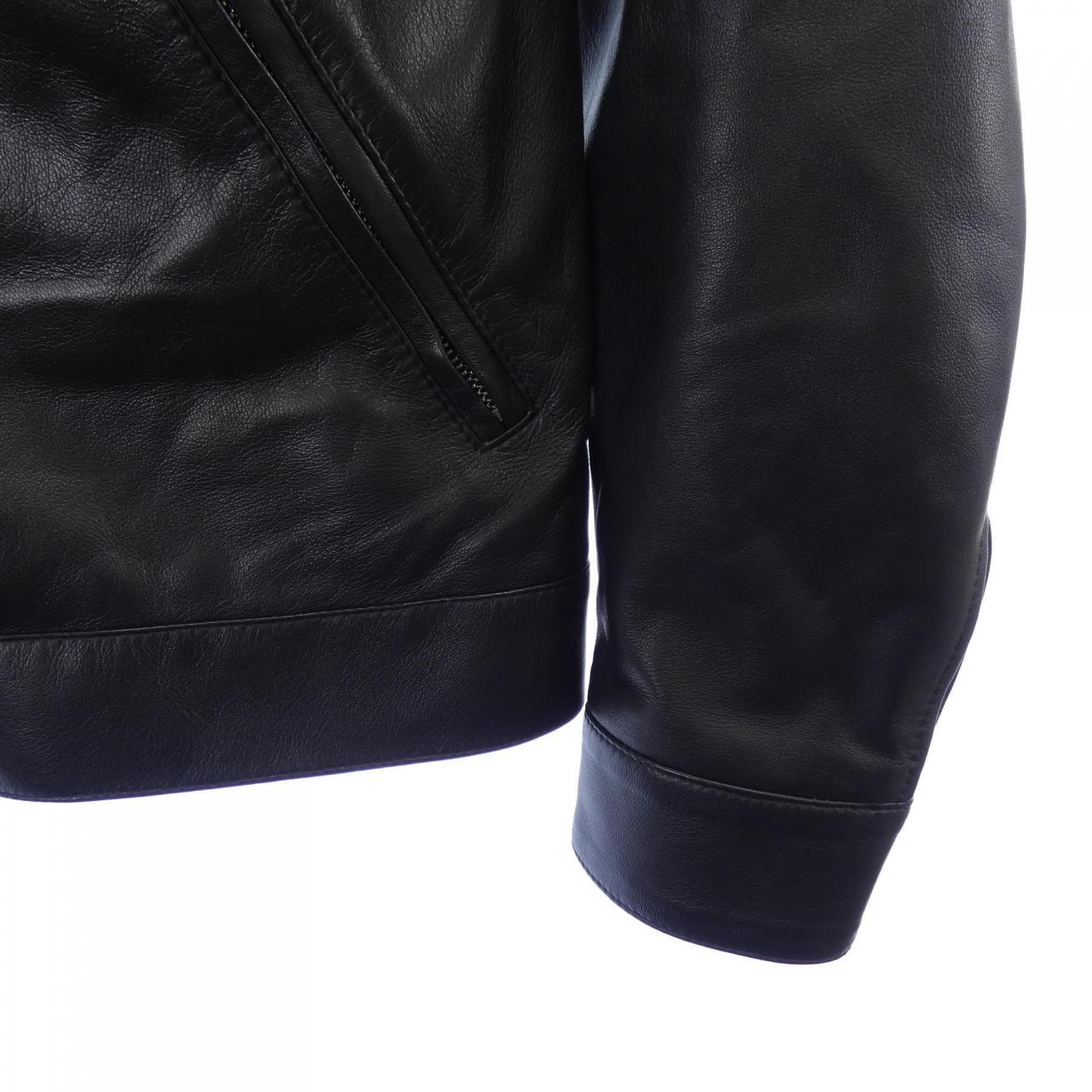 HEDIN レザーライダースジャケット