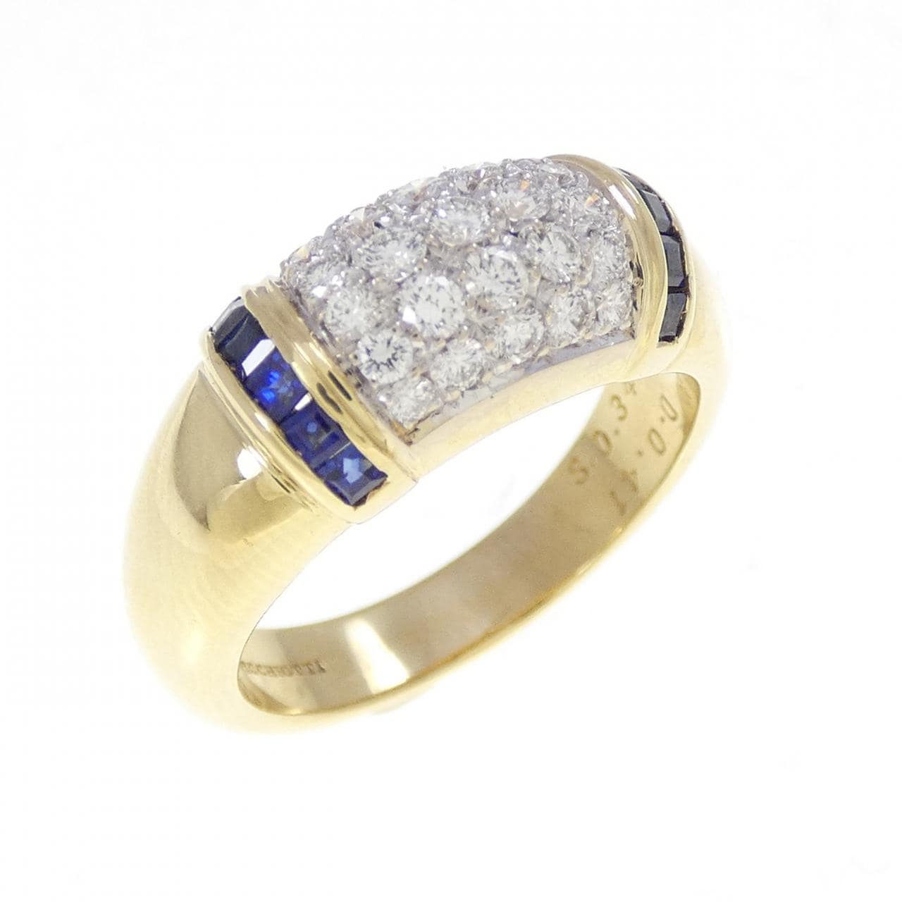 ピキョッティ サファイヤ リング 0.34CT