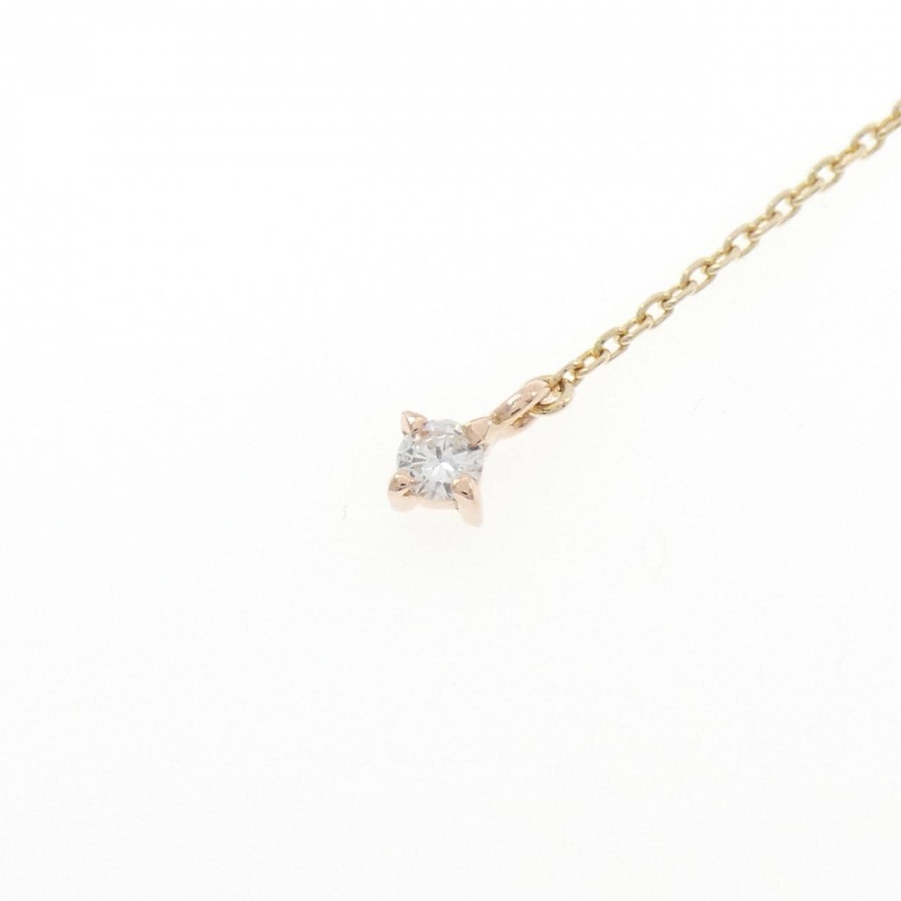 K10YG/K10PG ダイヤモンド ネックレス