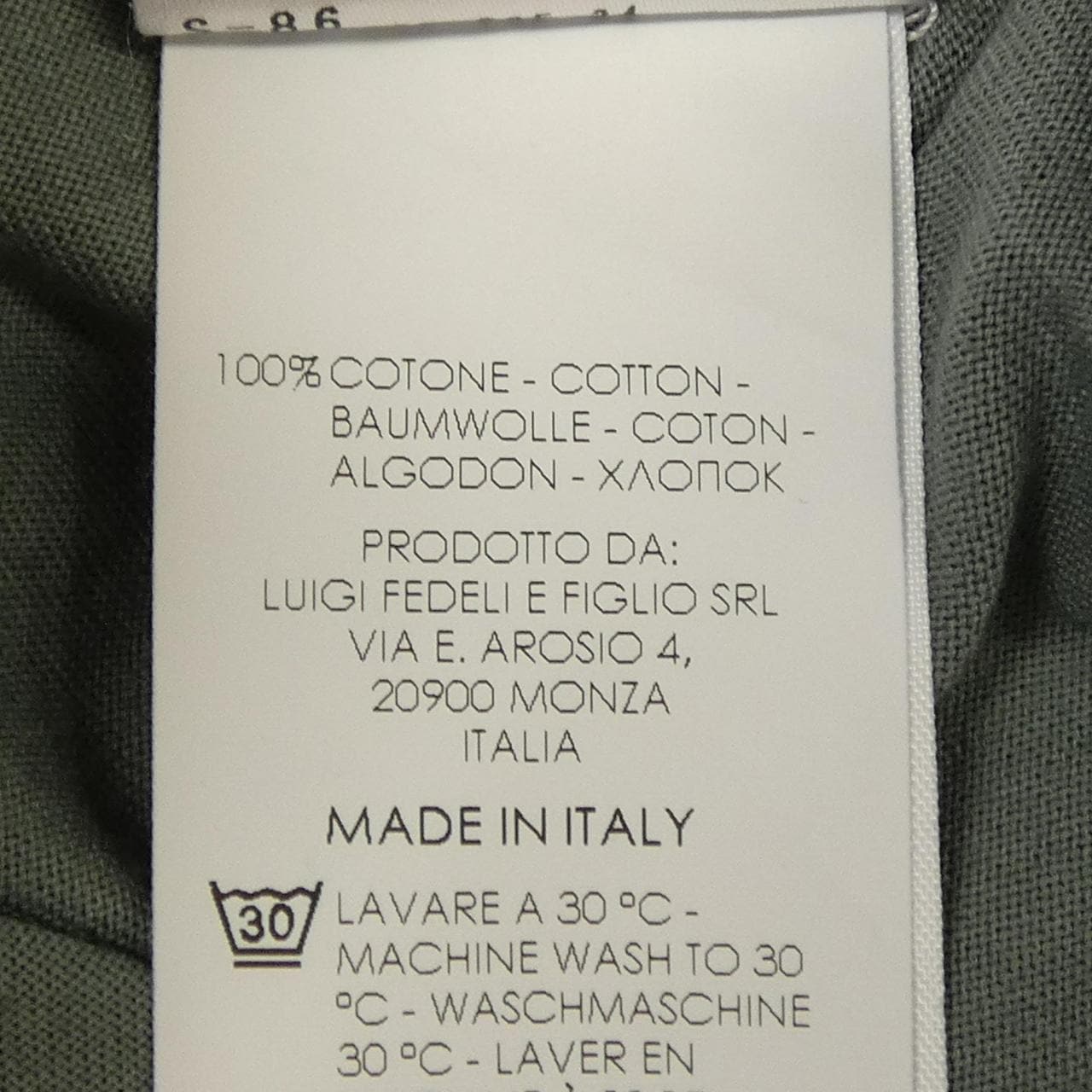 フェデーリ FEDELI Tシャツ