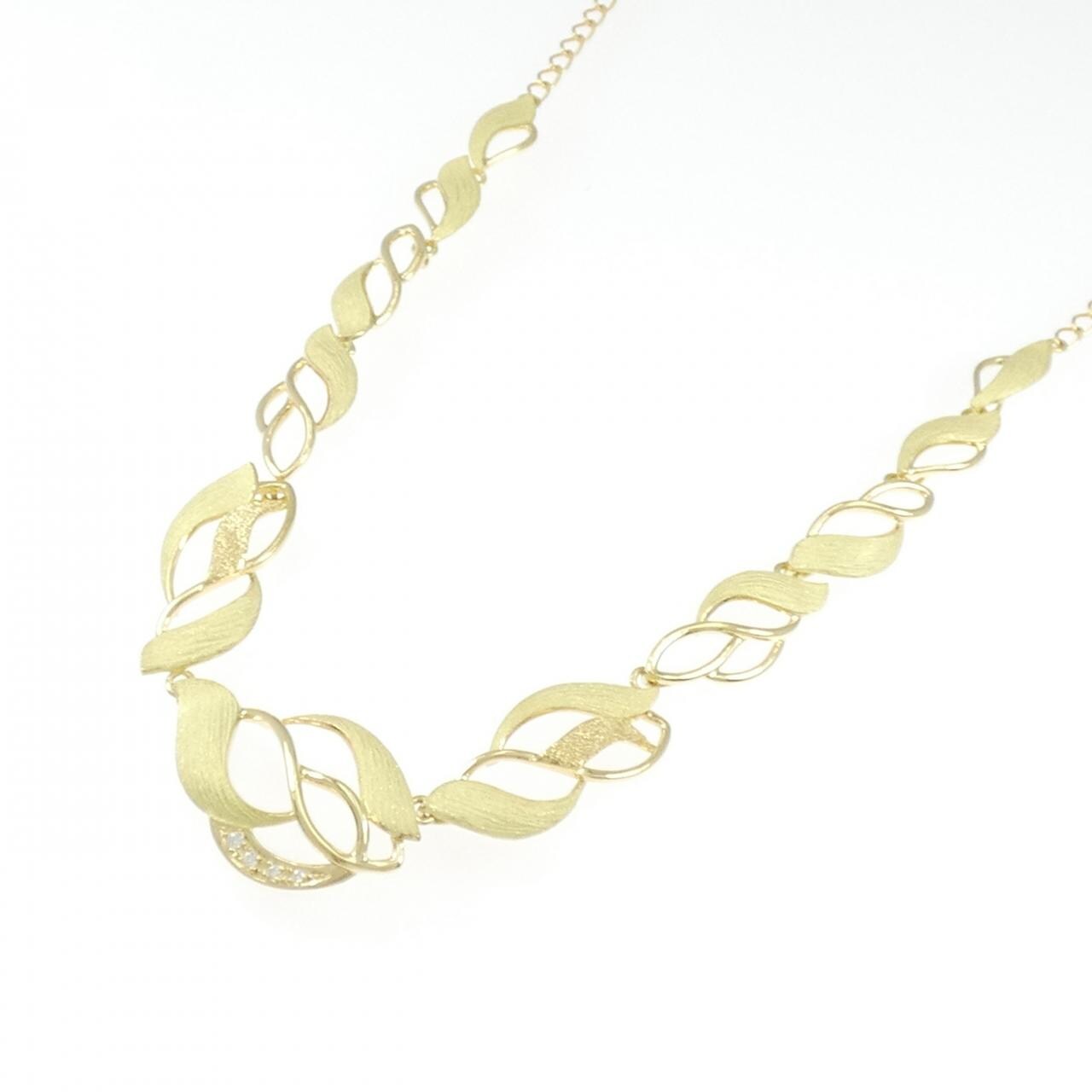 タムラシュンイチ ダイヤモンド ネックレス 0.06CT