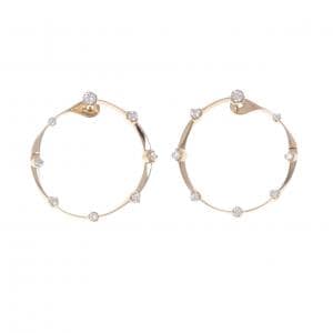 750PG ダイヤモンド ピアス