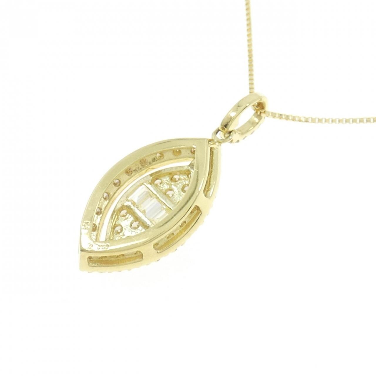 【新品】K18YG ダイヤモンド ネックレス 0.50CT