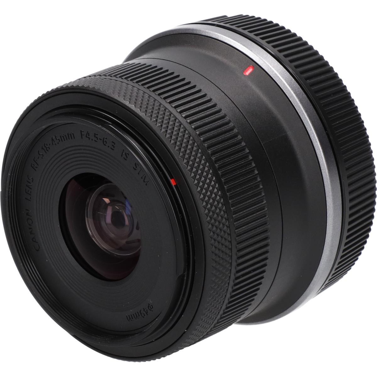 【未使用品】Canon RF 18-45mm ズームレンズ RF-S18-45ISSTM RFレンズ RF-S18-45mm F4.5-6.3 IS STM 1個
