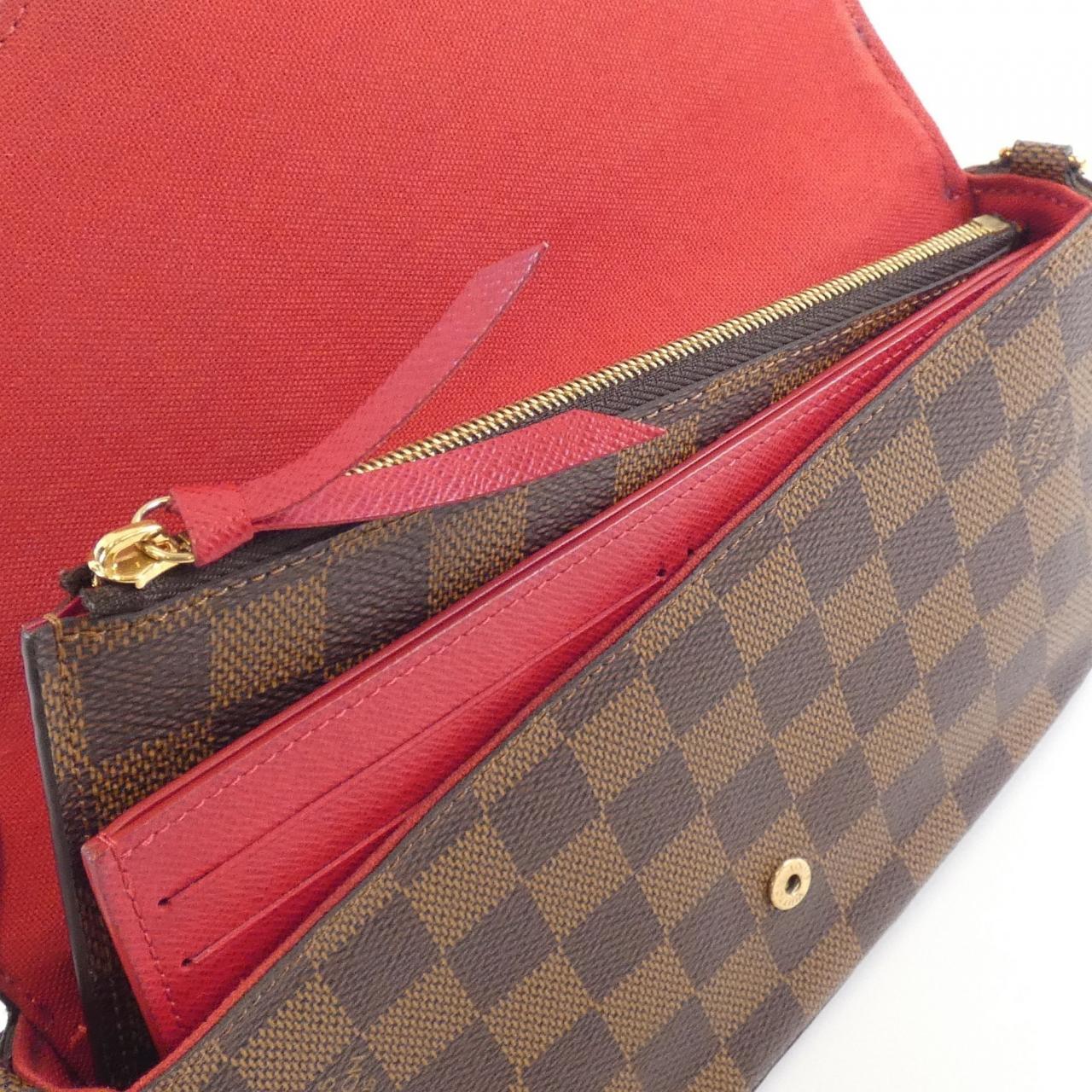 LOUIS VUITTON Damier Pochette Félicie N63032 单肩包