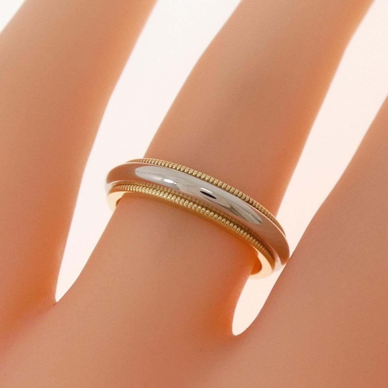 ティファニー ミルグレイン リング