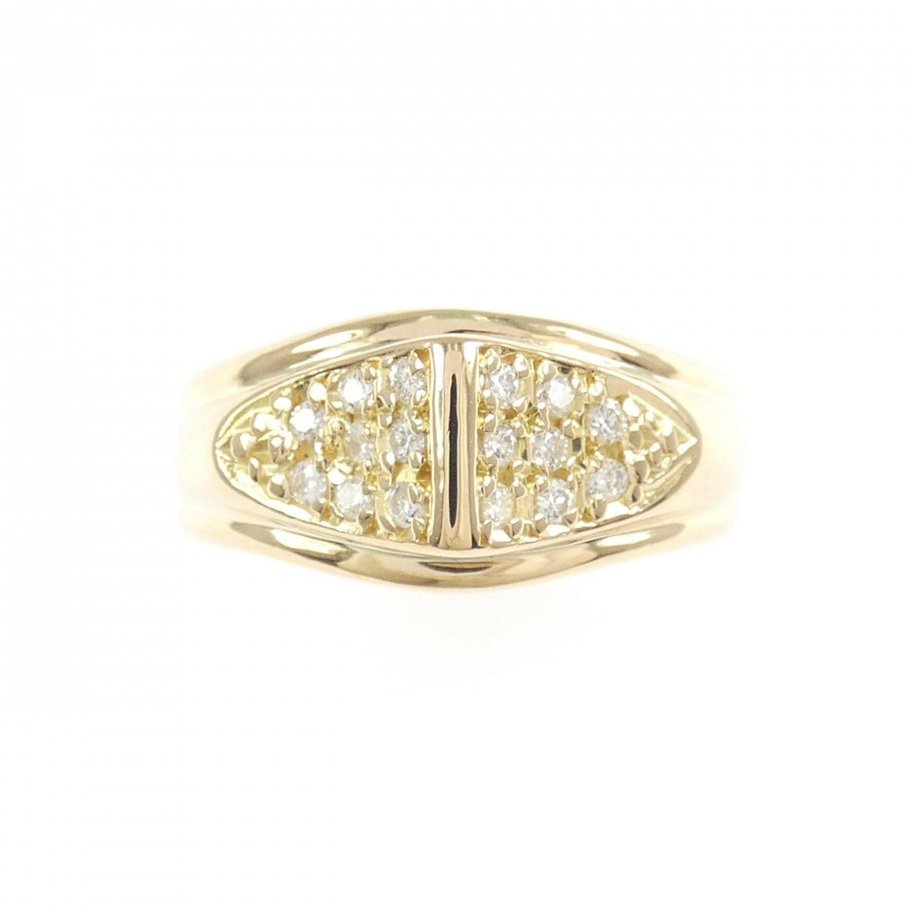 K18YG ダイヤモンド リング 0.11CT