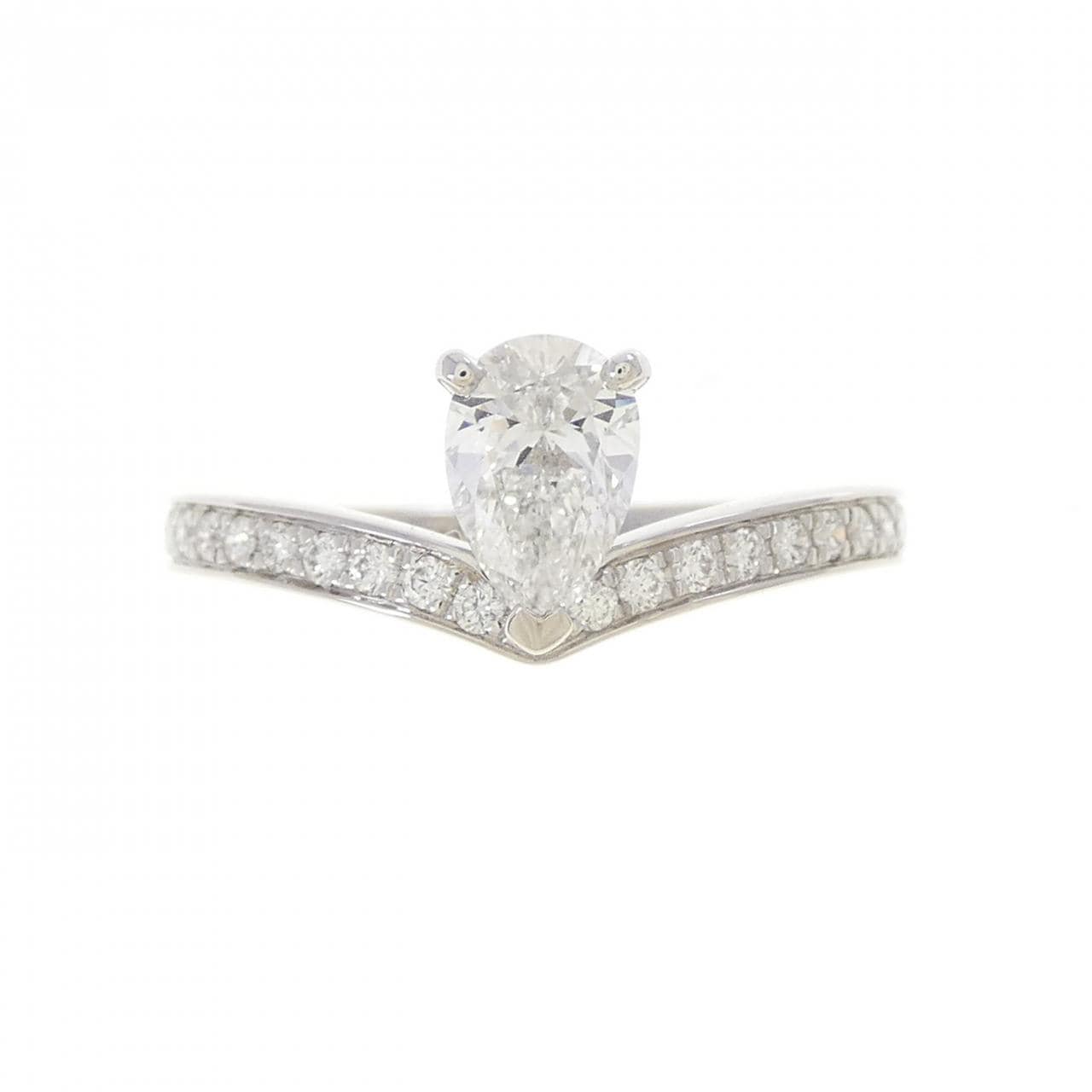 ショーメ ジョゼフィーヌ エグレット リング 0.50CT D VS1 ペアシェイプ