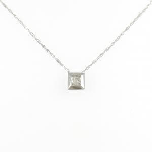 PT900/PT850 ダイヤモンド ネックレス 0.10CT