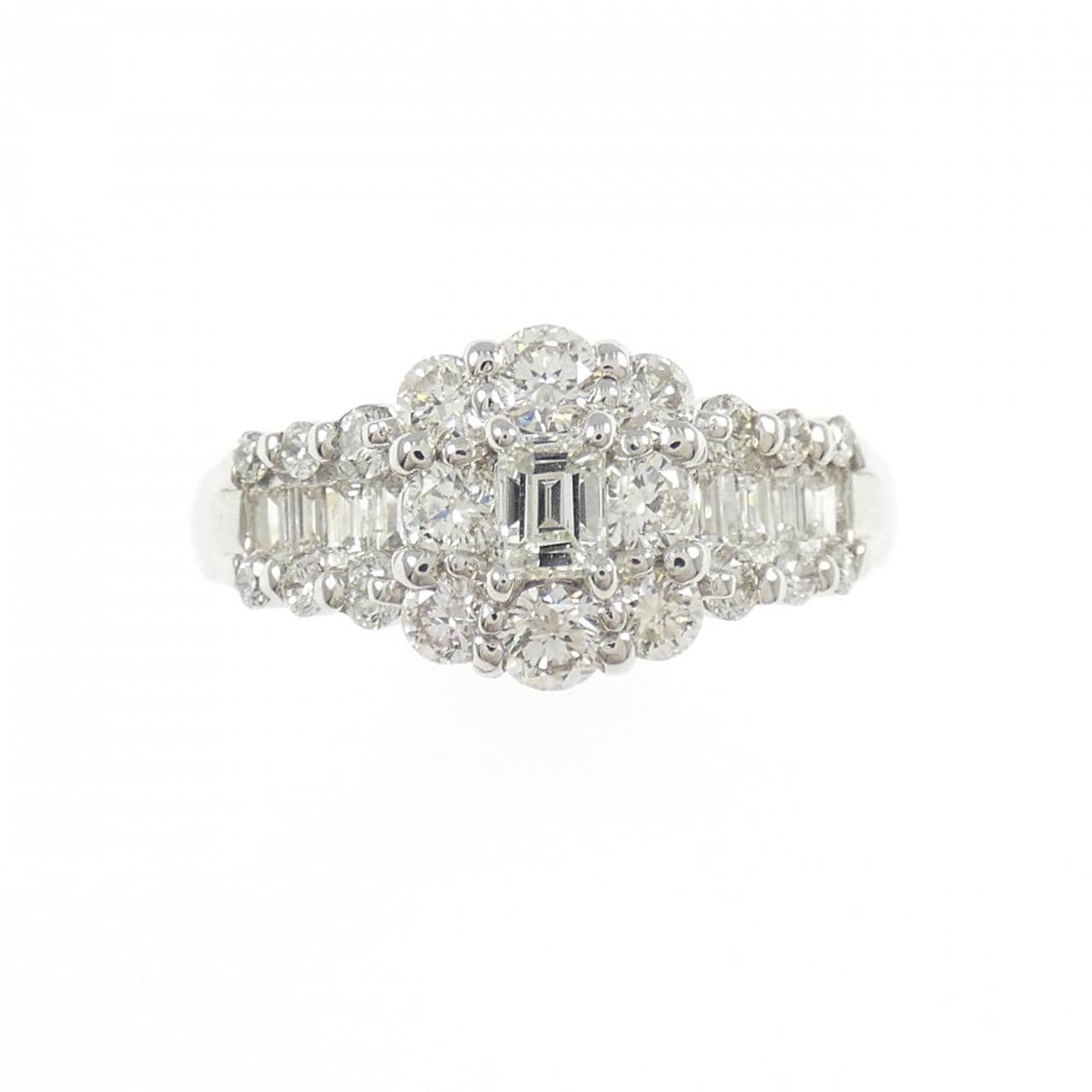 PT900 ダイヤモンド リング 1.00CT