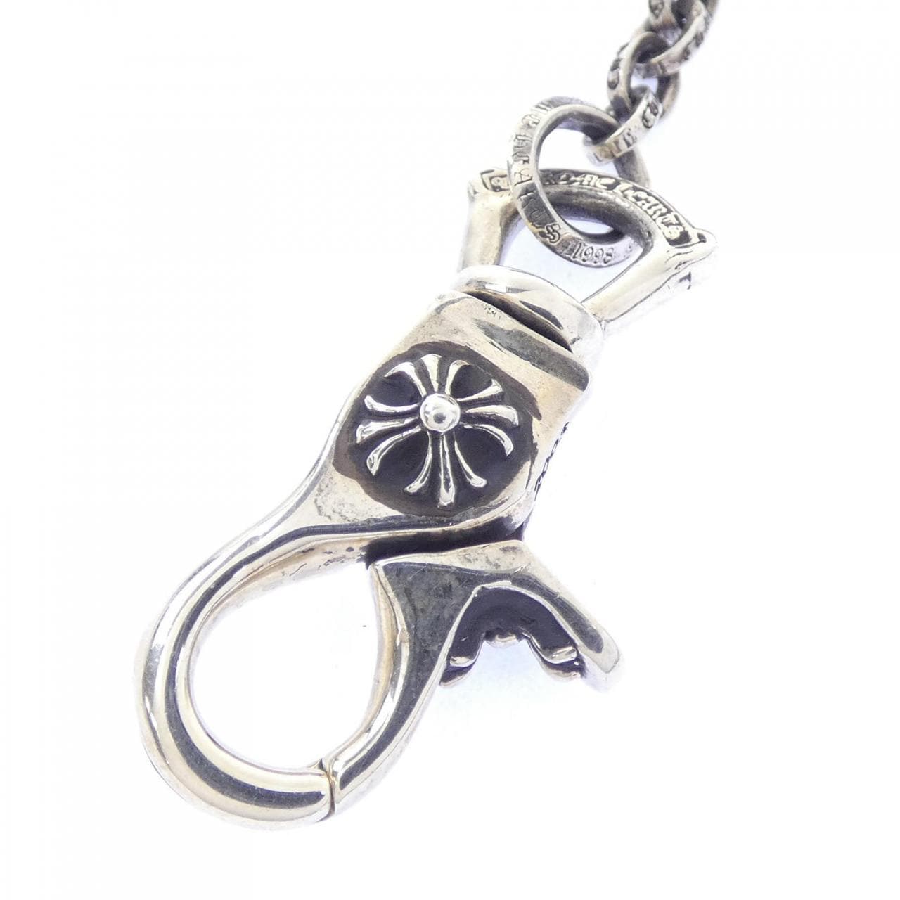 クロムハーツ CHROME HEARTS COIN PURSE W/CLIP CHAIN 3 CEME CRS PTCHS 302180135A8ZXXX971 コインケース