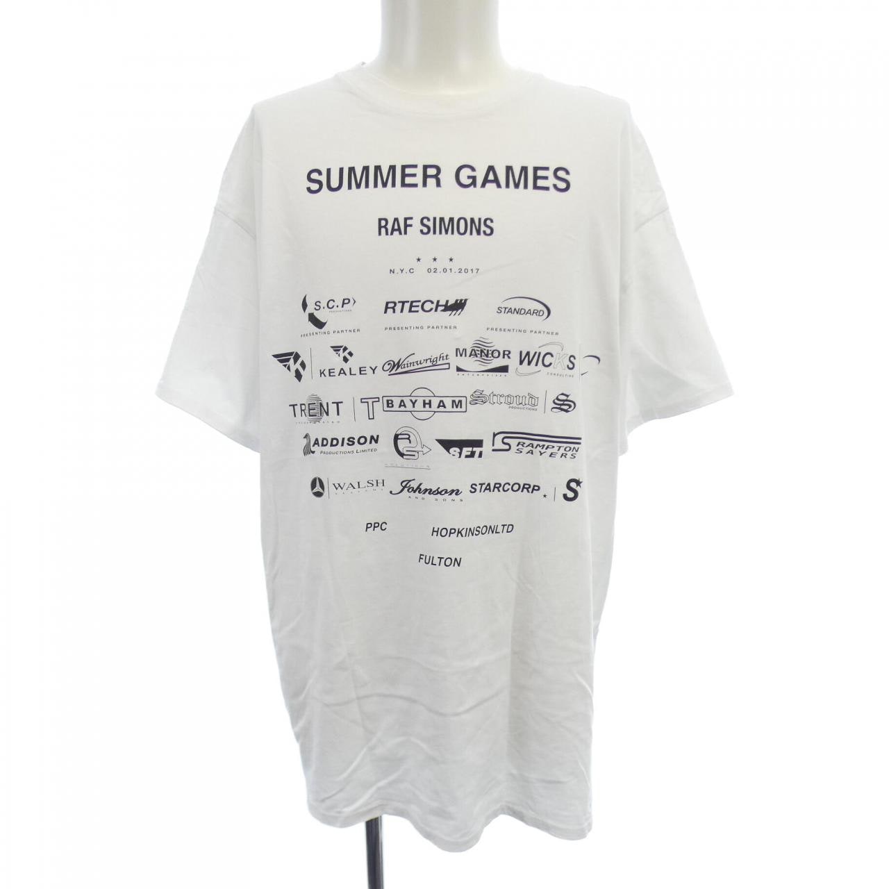 RAF SIMONS 売れ筋商品|||ラフ・シモンズ Tシャツ トップス レディース T-shirts Red 楽天市場】RAF SIMONS ラフシモンズ（Tシャツ・カットソー
