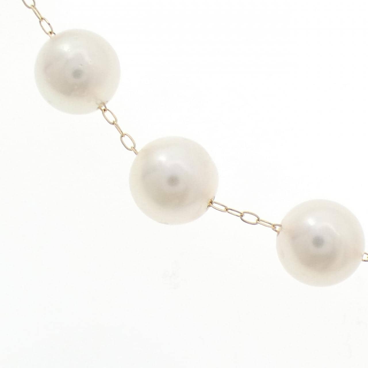 K18YG アコヤパール ネックレス