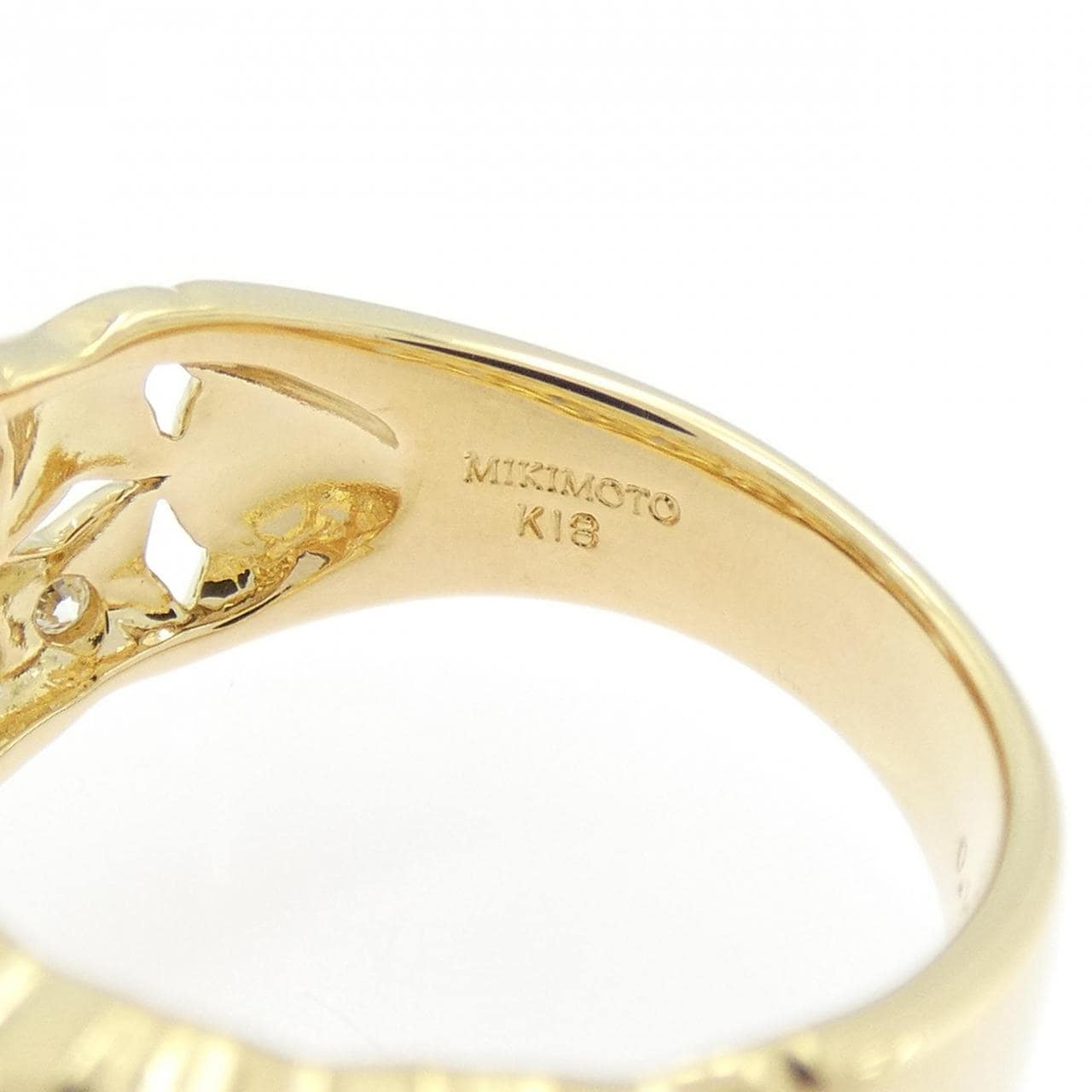 ミキモト ダイヤモンド リング 0.17CT