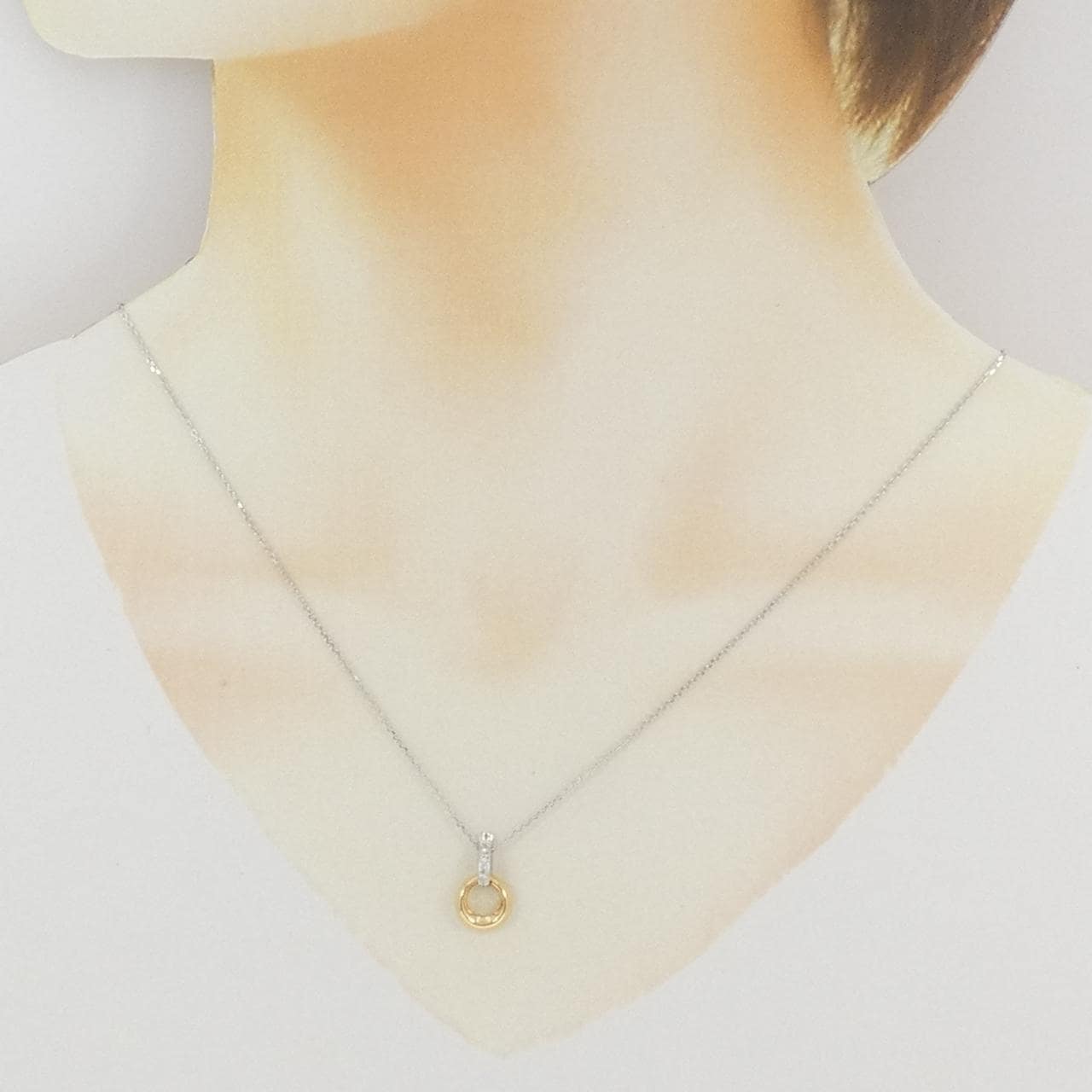 スタージュエリー ダイヤモンド ネックレス 0.03CT