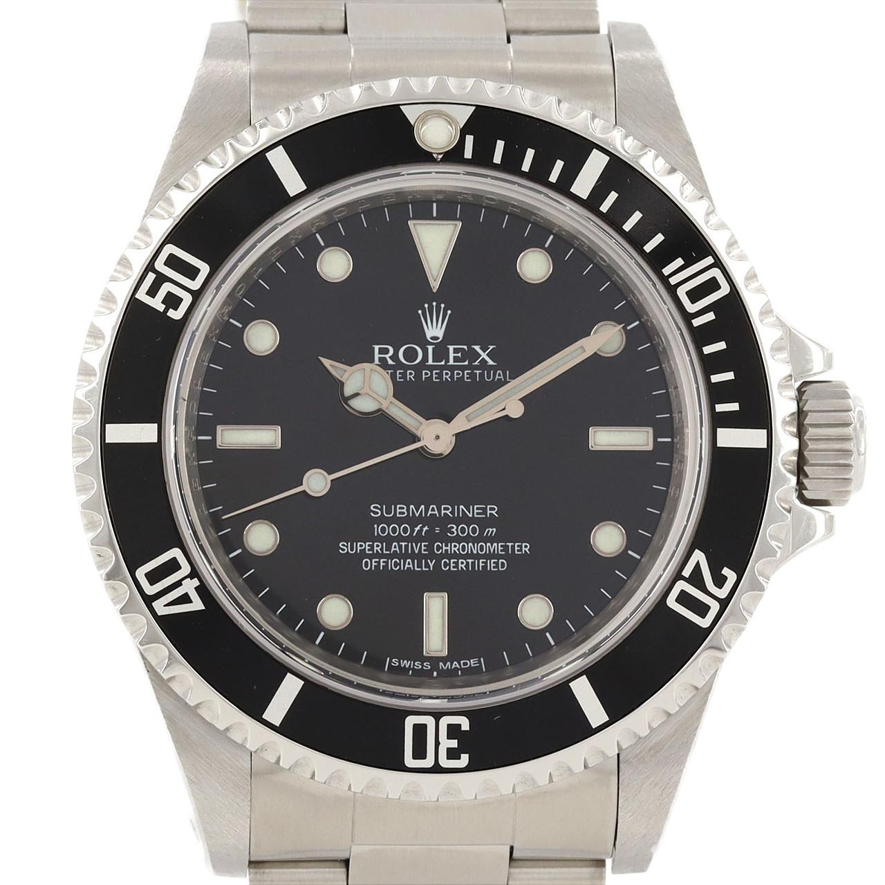 ROLEX Submariner Non-Date 14060M SS自動上弦G number