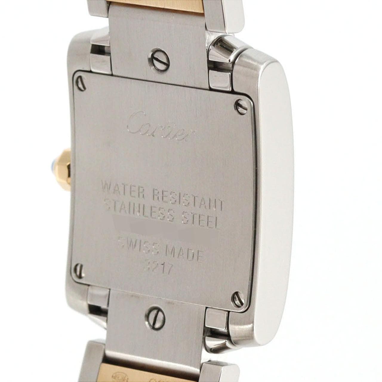 カルティエ タンクフランセーズSM コンビ W51007Q4 SSxYG クォーツ