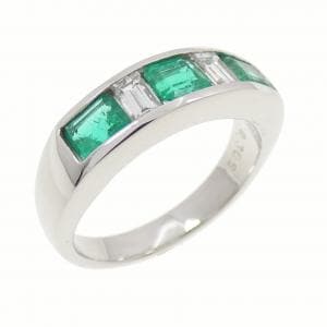 PT900 エメラルド リング 0.795CT