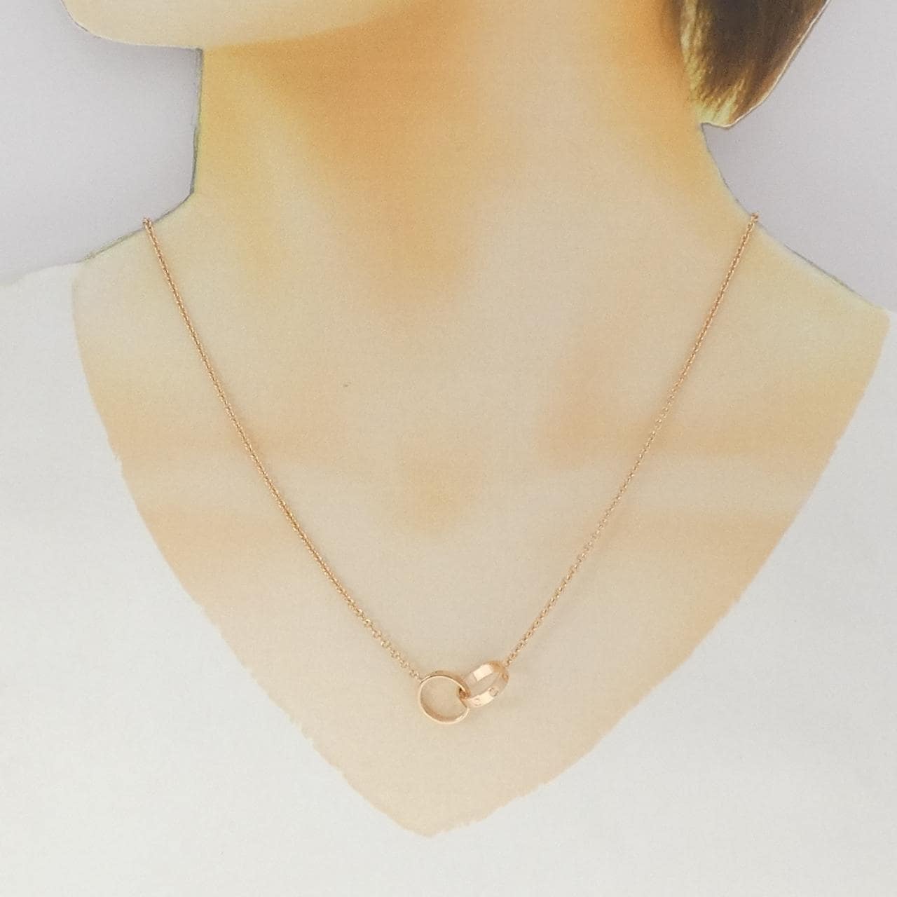 カルティエ ベビーラブ ネックレス