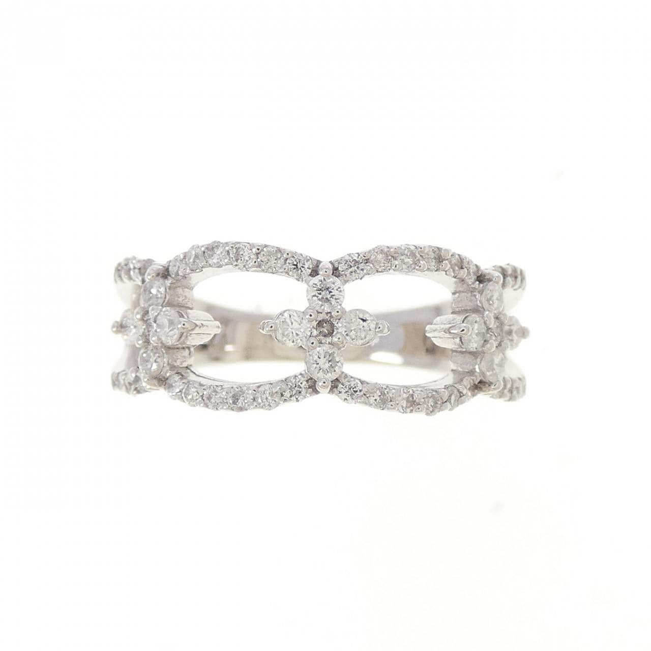 クミキョク ダイヤモンド リング 0.37CT