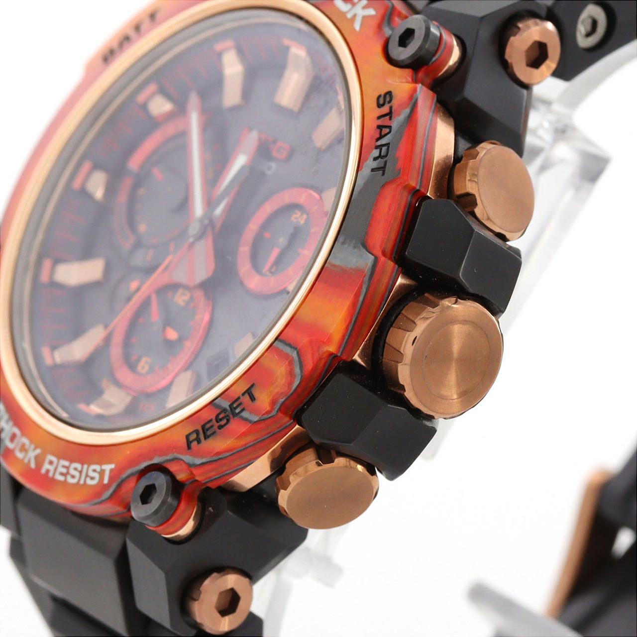 カシオ G-SHOCK･MT-G 40th Anniversary 電波時計 MTG-B3000FR-1AJR SS ソーラークォーツ
