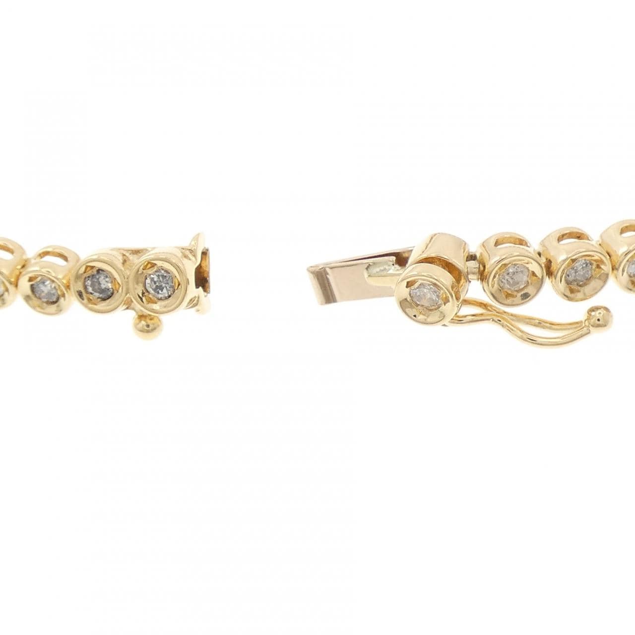 K18YG ダイヤモンド ブレスレット 1.00CT