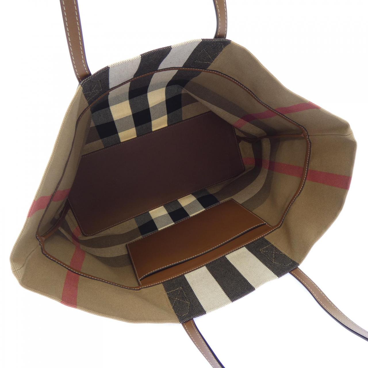 バーバリー BURBERRY CHECK CANVAS SHOULDER 80840471 BAG