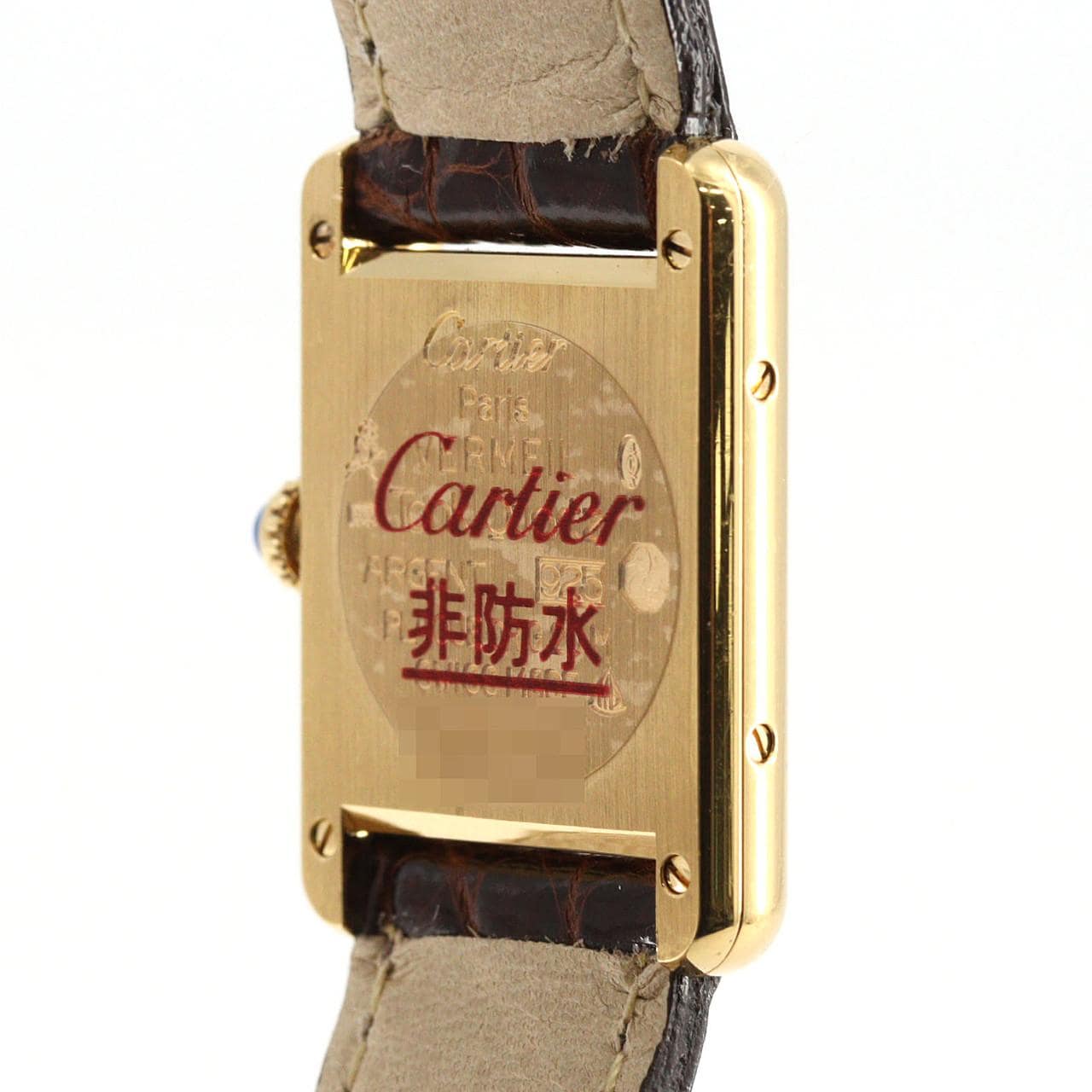 カルティエ マストタンクSM GP W1005554 GP クォーツ