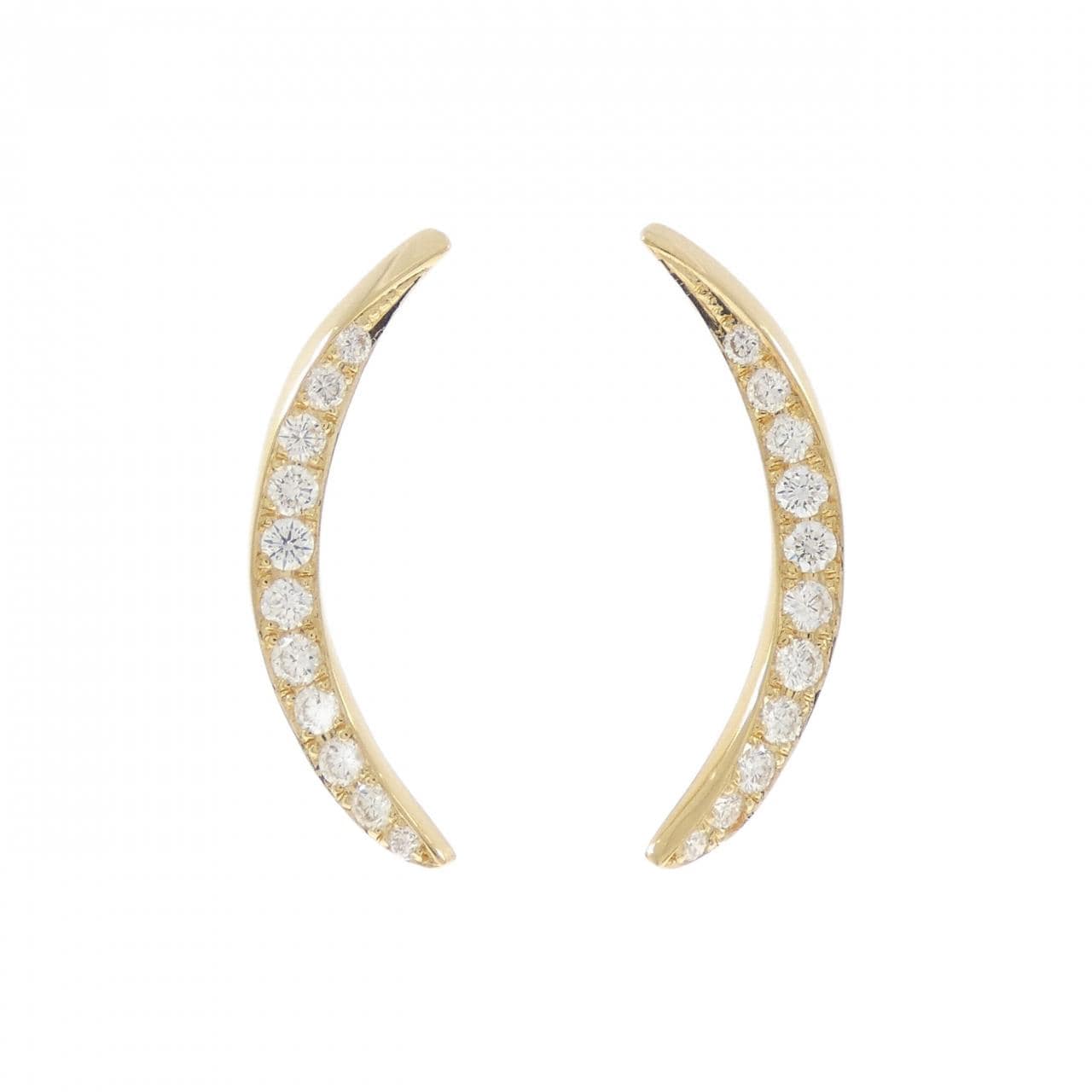 K18YG ダイヤモンド ピアス 0.50CT