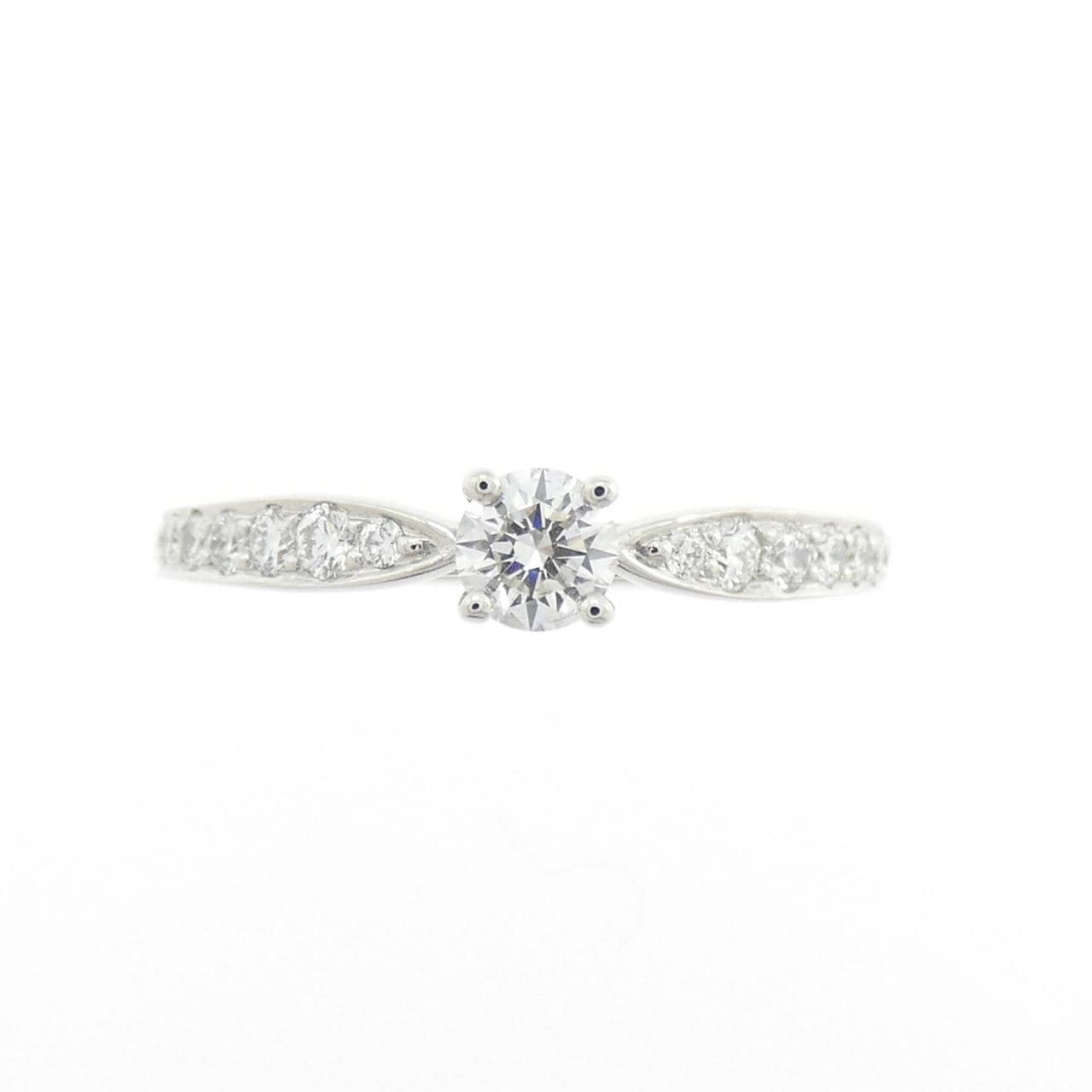 ティファニー ハーモニー リング 0.18CT F VVS1 3EXT