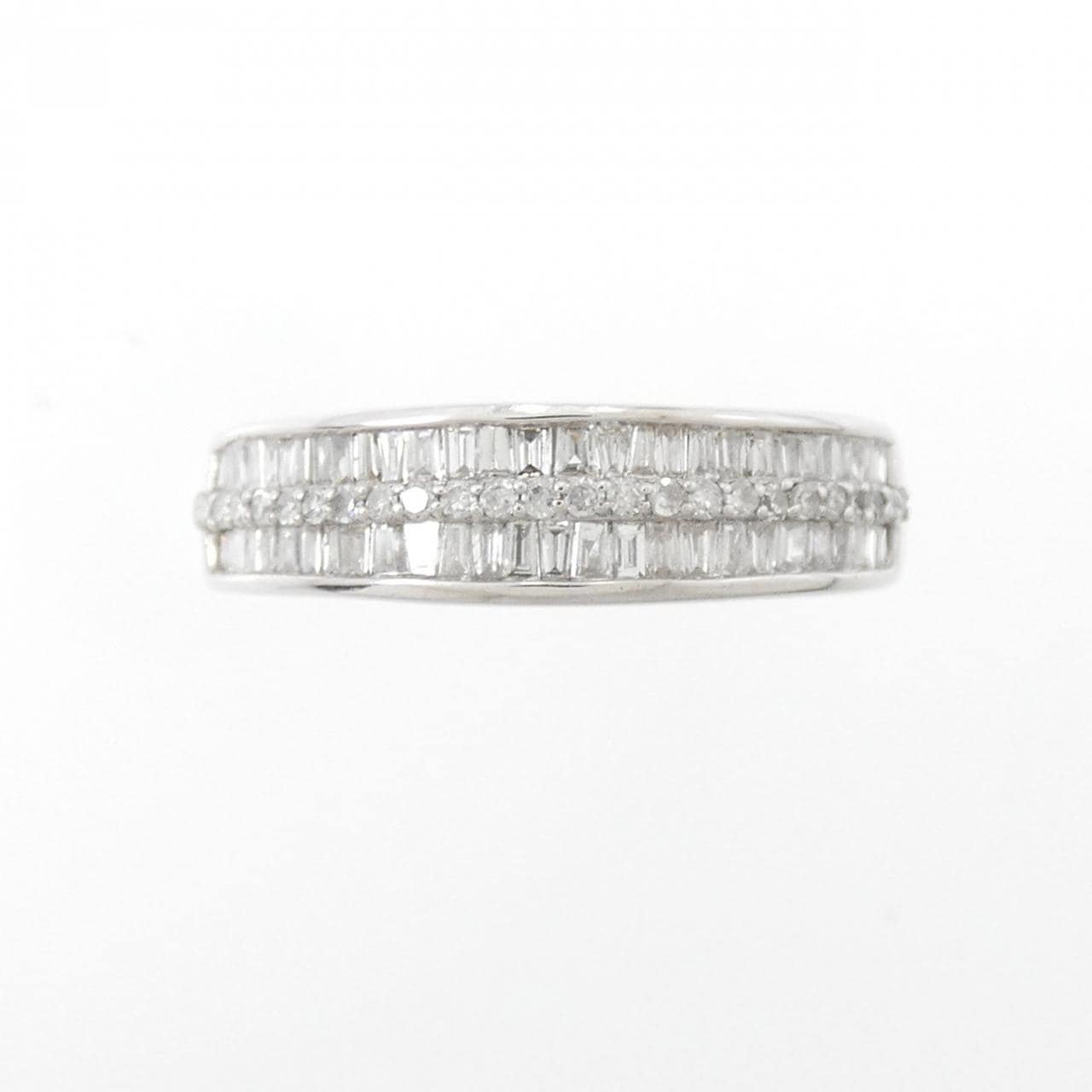 K18WG ダイヤモンド リング 0.35CT
