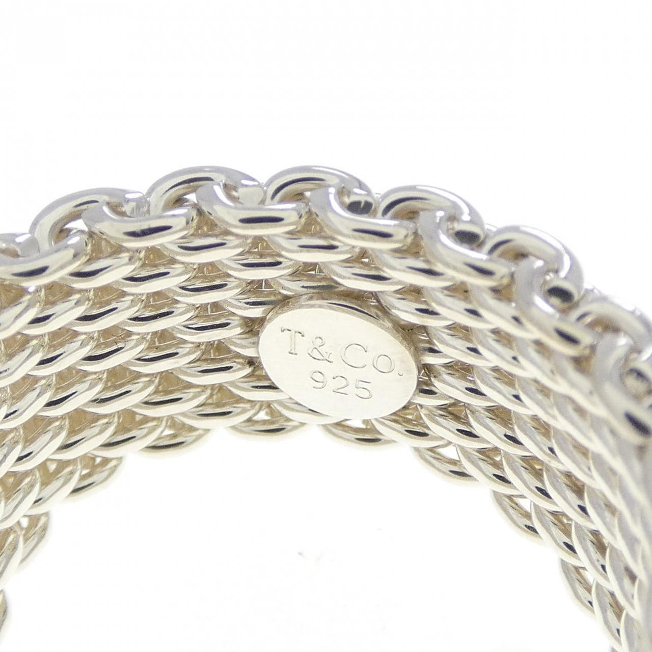 ティファニー メッシュ リング