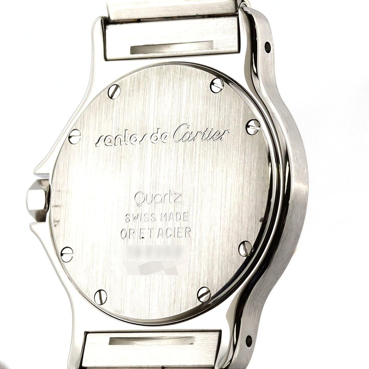 Cartier Santos Octagon LM Combi W2001583 SSxYG石英