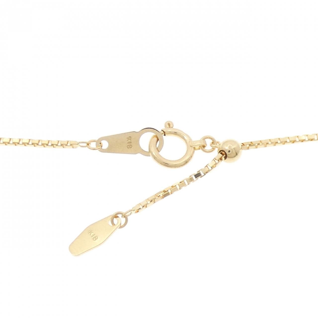 K18YG ダイヤモンド ネックレス 1.00CT